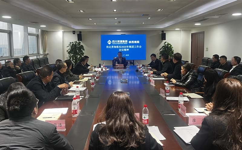 凝心聚力担使命 踔厉奋发谱新篇┃ 核西南院贯彻落实2025年四川菲彩国际集团 工作会会议精神
