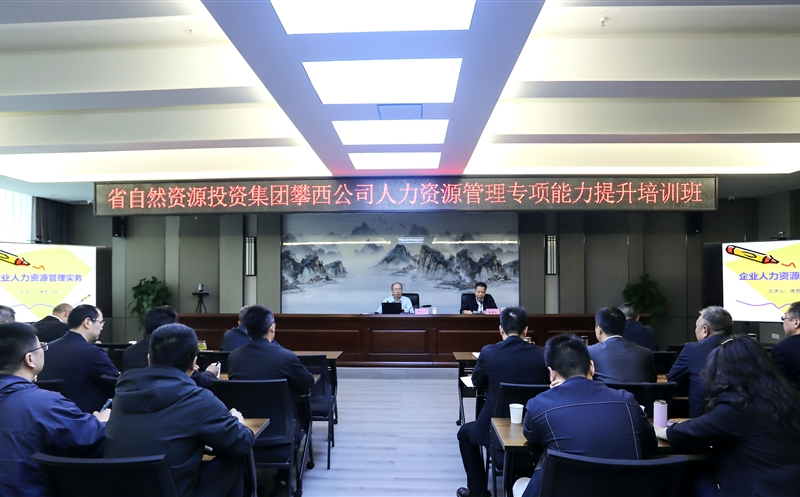 攀西公司成功举办人力菲彩国际管理能力提升培训