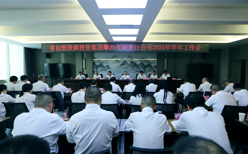 攀西公司召开2025年半年工作会