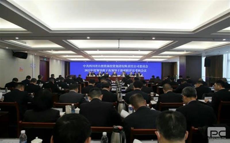 省自然菲彩国际投资集团党委召开2022年度领导班子及领导干部述职评议考核会议