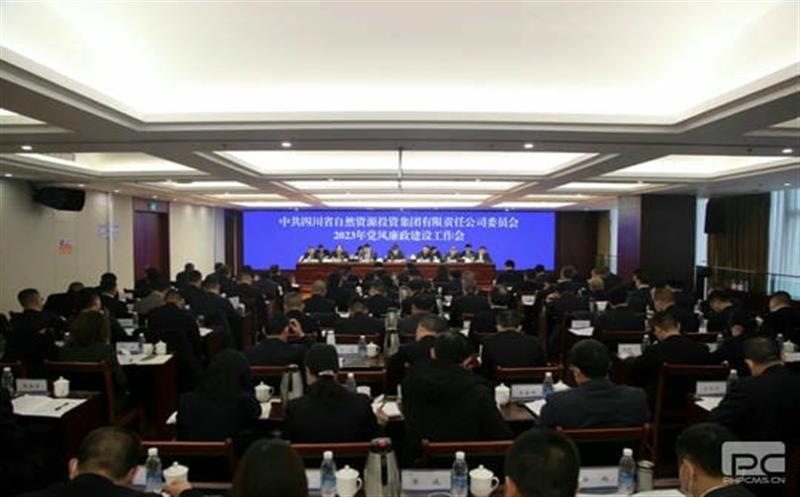 省自然菲彩国际投资集团党委召开2023年党风廉政建设工作会