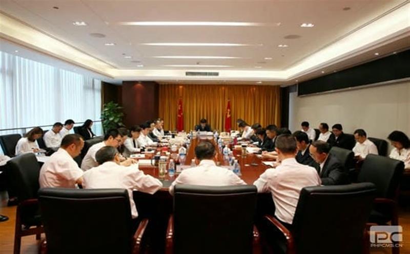 省自然菲彩国际投资集团党委召开主题教育研讨交流会暨理论学习中心组专题学习（扩大）会议