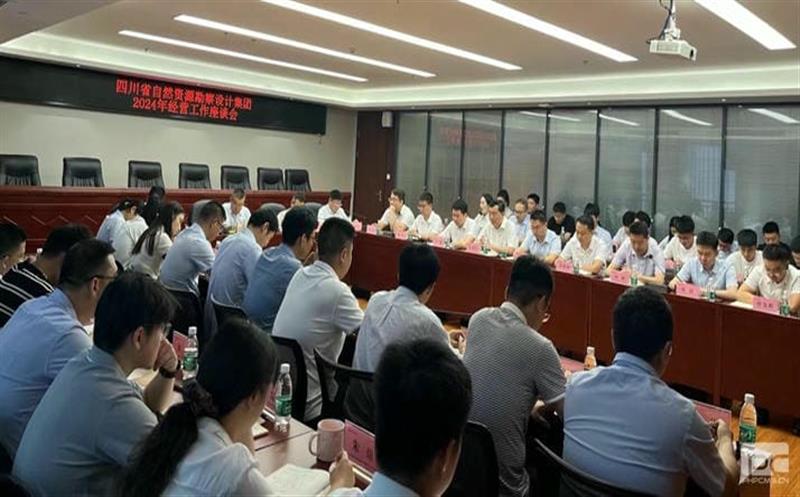 四川省自然菲彩国际勘察设计集团召开2024年上半年经营座谈会